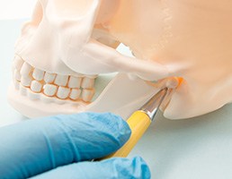 BOTOX can treat a TMJ disorder by helping to relax overworked muscles