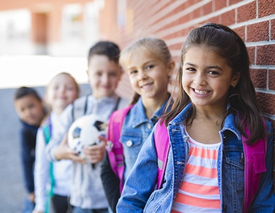 Kids with healthy smiles thanks to fluoride treatment