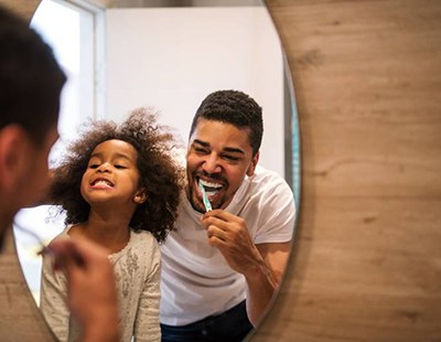 Family brushing to prevent dental emergencies in Aspen Hill