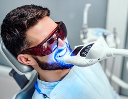 patient undergoing cost of teeth whitening in Aspen Hill